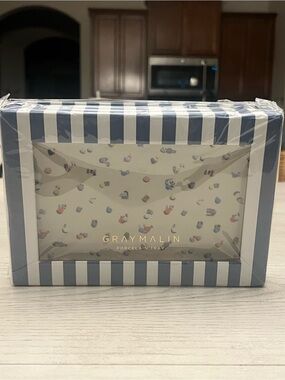 Gray Malin Accents “The Beach” Umbrellas Porcelain Tray - NEW IN BOX